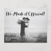 Budgethilfeerklärung von Typografie (Vorderseite)