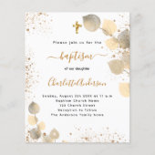 Budgethilfeersuchen für Taufbecken Flyer (Vorne)