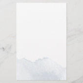 Budgethilfekarte - Moderne Icons Programmkarte Briefpapier (Rückseite)