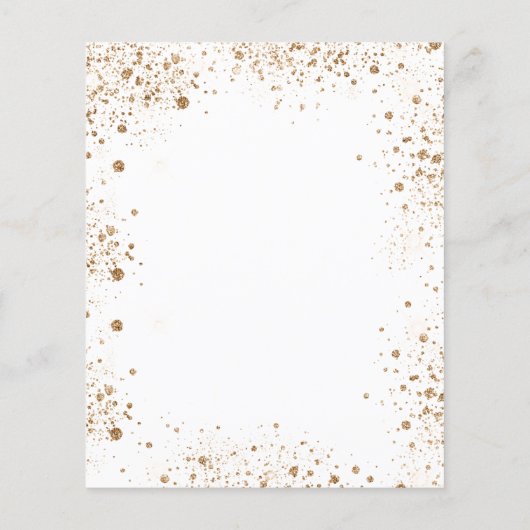 Budgethilfepartnerinnen Eukalyptus floral Einladun (Rückseite)