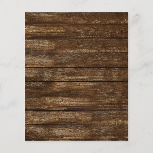 Budgethilfeprogramm nach Brautparty Eukalyptus Rus (Rückseite)