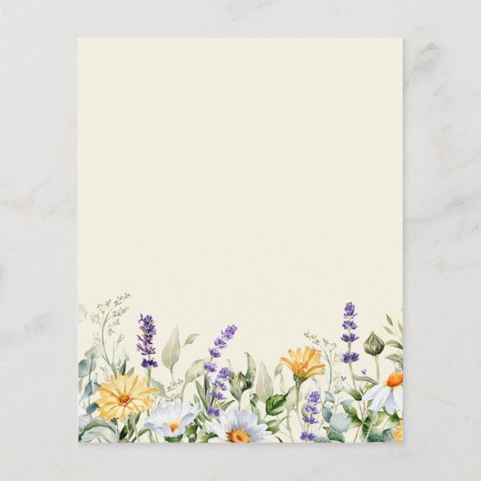 Budgethilfeprogramm und Eukalyptus-Brautparty Einl (Rückseite)