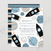 Budgethilfeschiff Weltraum Geburtstagspartei (Vorne/Hinten)