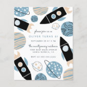 Budgethilfeschiff Weltraum Geburtstagspartei (Vorderseite)