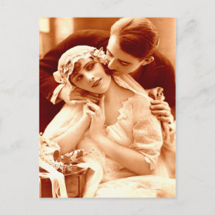 Budgethochzeitseinladung Einladungspostkarte