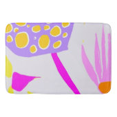 Budgetierung der botanischen Illustrationsmatte Badematte (Vorderseite)