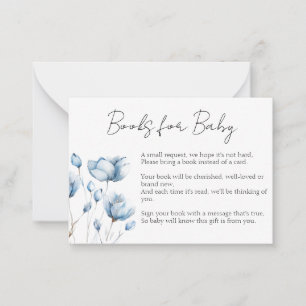 Budgetierung mit Joy Blue Books for Baby Card Mitteilungskarte