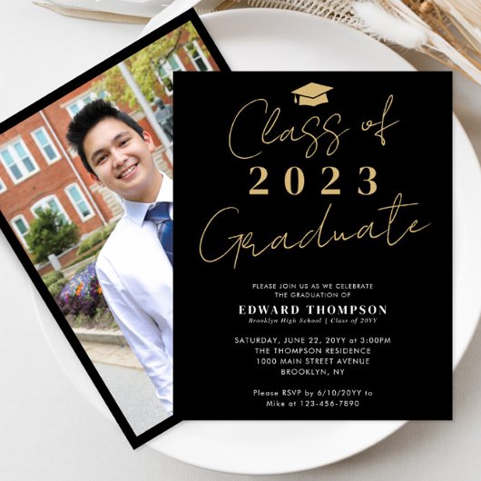 Budgetklasse der Foto Grad Graduation Party 2023