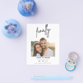 Budgetklassisches Skript endlich Foto Save the Dat Flyer (Einzeln)