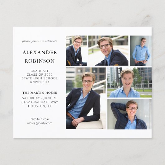 Budgetsachverständigungspartei Modernes 6 Foto V2 Flyer (Vorne)