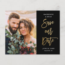 Budgetscript-Hochzeitsskripte Save the Date