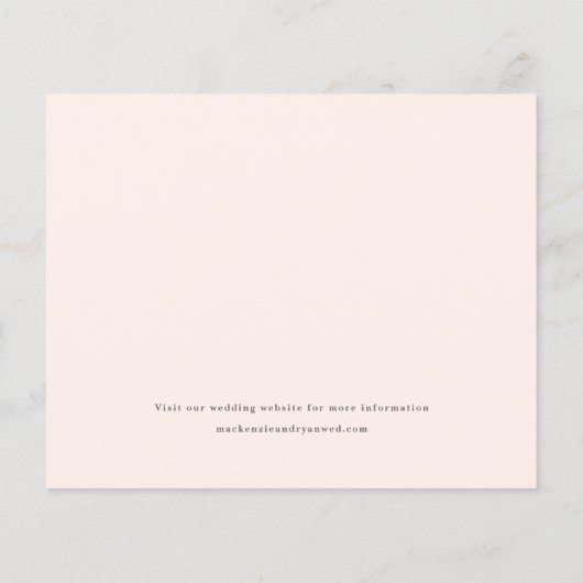 Budgetscript-Hochzeitsskripte Save the Date (Rückseite)