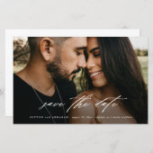 Budgetscript-Hochzeitsskripte Save the Date (Vorne/Hinten)