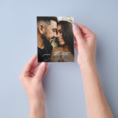 Budgetscript-Hochzeitsskripte Save the Date Flyer (Gruppe)