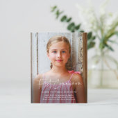 Budgetscript Religiöse Erste Kommunion Einladung (Stehend Vorderseite)