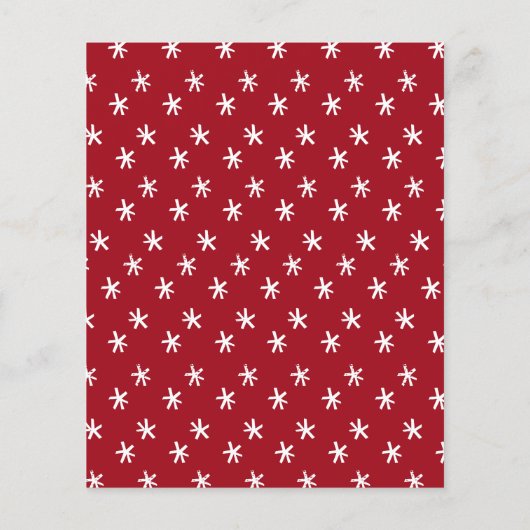 Budgetscript Weihnachts-Foto Weihnachtskarte (Rückseite)