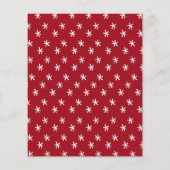 Budgetscript Weihnachts-Foto Weihnachtskarte Flyer (Hinten)