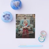 Budgetscript Weihnachts-Foto Weihnachtskarte Flyer (Einzeln)