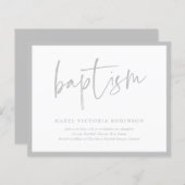 Budgetskripte Taufe & Weihnachts-Einladung (Vorne/Hinten)