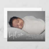 Budgetskripte Taufe & Weihnachts-Einladung (Vorne/Hinten)