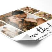 Budgetskripttypografie-Foto Save the Date Fotodruck (Ecke)