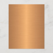 Budgettypopie und Hochzeit von Kupfer Flyer (Hinten)