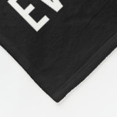 Budgie Bird Christmas I'm Fine Everything Is Fine  Fleecedecke (Ecke)