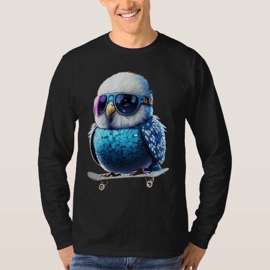 Budgie Bird Parakeet For Budgerigar Owner 2 T-Shirt (Vorderseite)