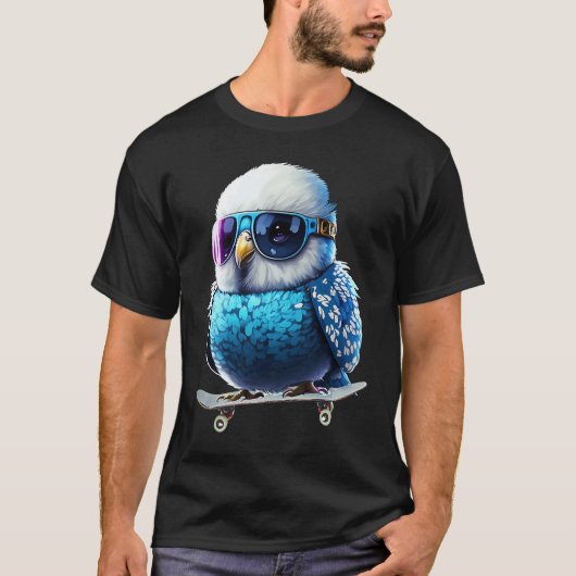 Budgie Bird Parakeet For Budgerigar Owner 2 T-Shirt (Vorderseite)