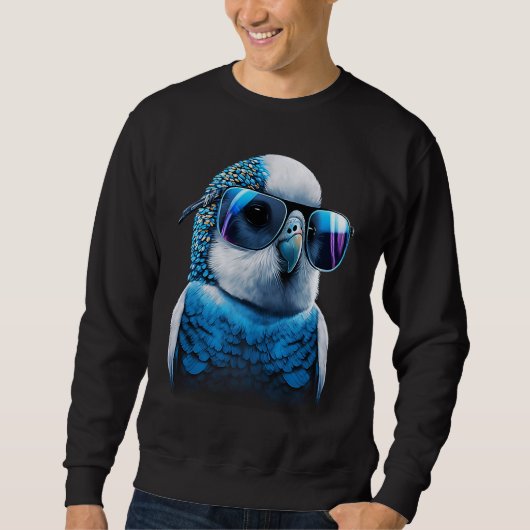 Budgie Bird Parakeet For Budgerigar Owner 4 Sweatshirt (Vorderseite)
