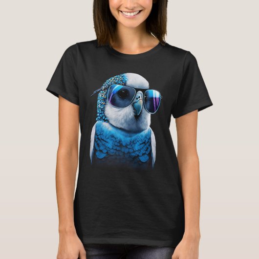 Budgie Bird Parakeet For Budgerigar Owner 4 T-Shirt (Vorderseite)