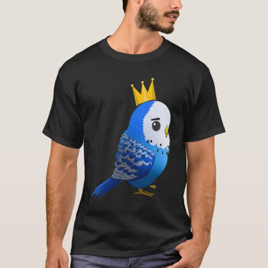 Budgie Bird Parakeet For Budgerigar Owner  7 T-Shirt (Vorderseite)