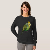 Budgie Bird Parakeet For Budgerigar Owner T-Shirt (Vorne ganz)