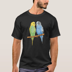 Budgie Birds Budgerigar Parakeet Eigentümer Mama F T-Shirt