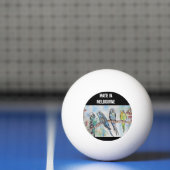 Budgie Budgerigar Bird Made In Melbourne Birds Tischtennisball (Netto)