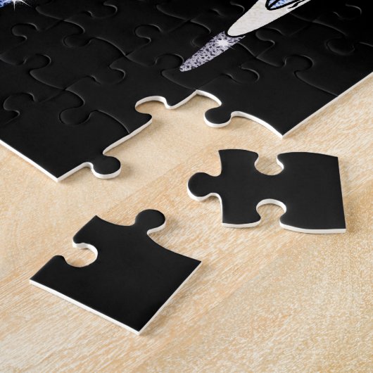 Budgie Budgerigar-Glitzer Puzzle (Seite)