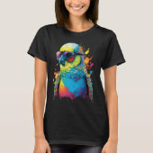 Budgie Budgerigar Parakeet Bird  4 T-Shirt (Vorderseite)