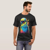 Budgie Budgerigar Parakeet Bird 4 T-Shirt (Vorne ganz)