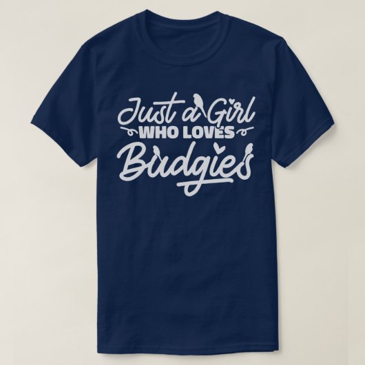 Budgie Budgerigar Parakeet Budgie Lover T-Shirt (Design vorne)
