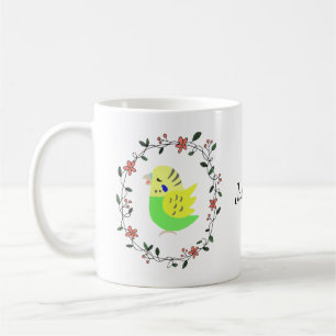 Budgie Budgerigar Parakeet Papagei Kaffeetasse