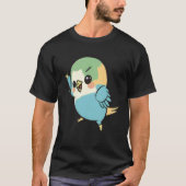 Budgie Dabbing Budgerigar Parakeet Bird Dab Dance  T-Shirt (Vorderseite)