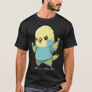Budgie Dabbing Budgerigar Parakeet Bird Dab Tanz T-Shirt