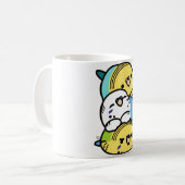 Budgie Dango Kaffeetasse (Vorderseite Links)
