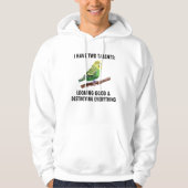 Budgie Eigentümer Budgie Lover Parakeet Bird Budge Hoodie (Vorderseite)