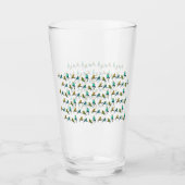 Budgie Frenzy Glass Glas (Vorderseite)