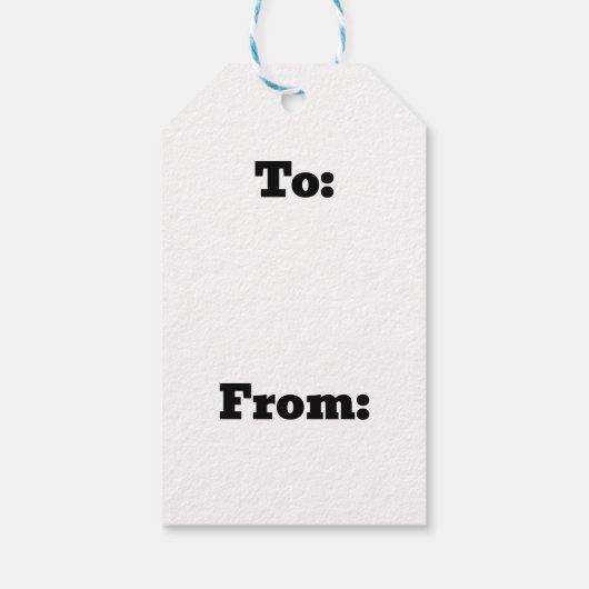 Budgie Geschenkanhänger (Rückseite)