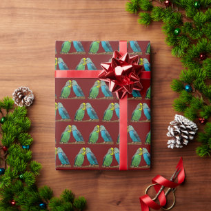 Budgie Geschenkpapier