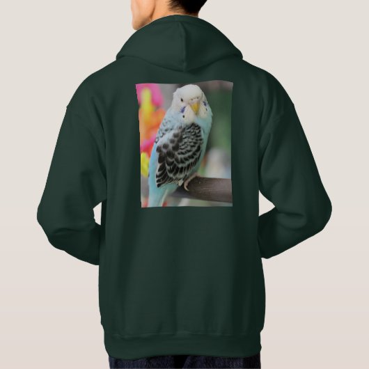 Budgie Hoodie (Rückseite)