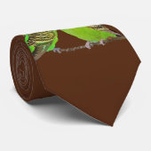 Budgie Kisses Krawatte Doppelseitige Printwerbung (Gerollt)