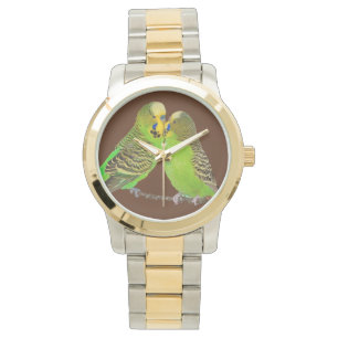 Budgie Kisses Watch Armbanduhr